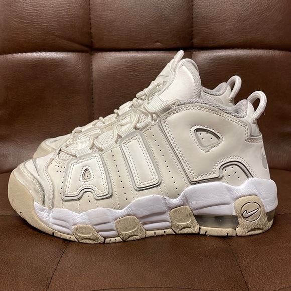 Nike Other - Nike Air Uptempo Kids White Sneakers